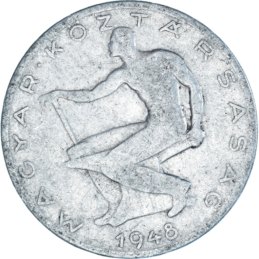 Moneta, Węgry, 50 Fillér, 1948