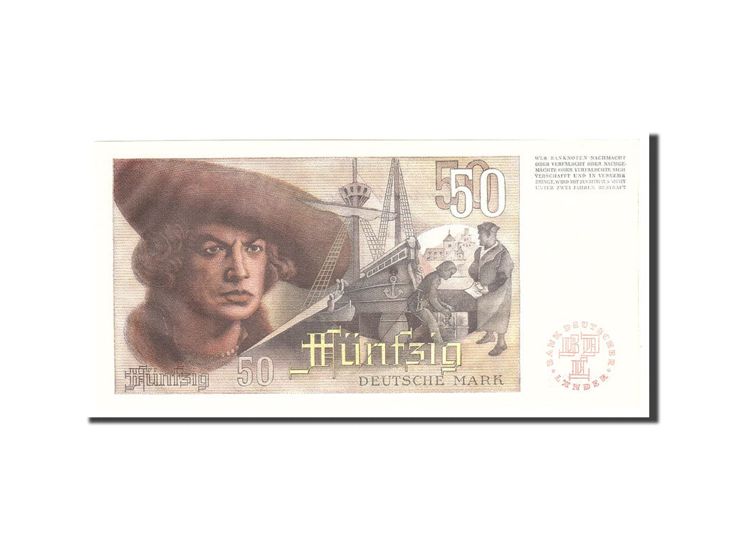 Banknote, GERMANY - FEDERAL REPUBLIC, 50 Deutsche Mark, 1948, 1948-12-09