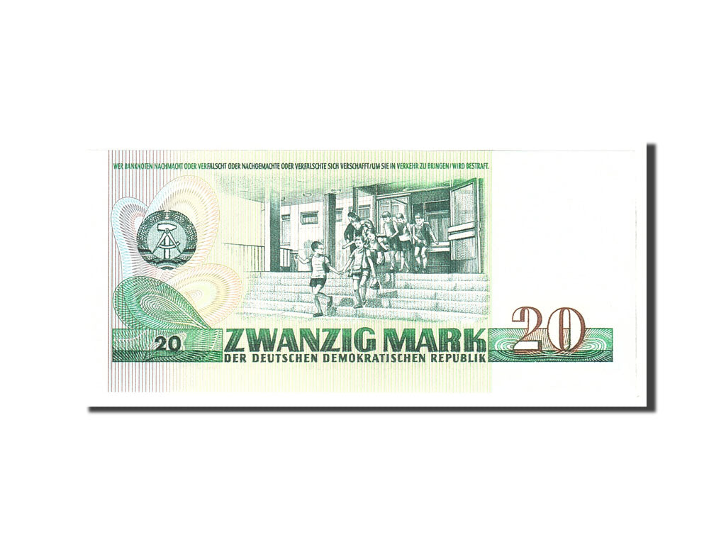 Banknote, Germany - Democratic Republic, 20 Mark, 1975, Undated, KM:29a