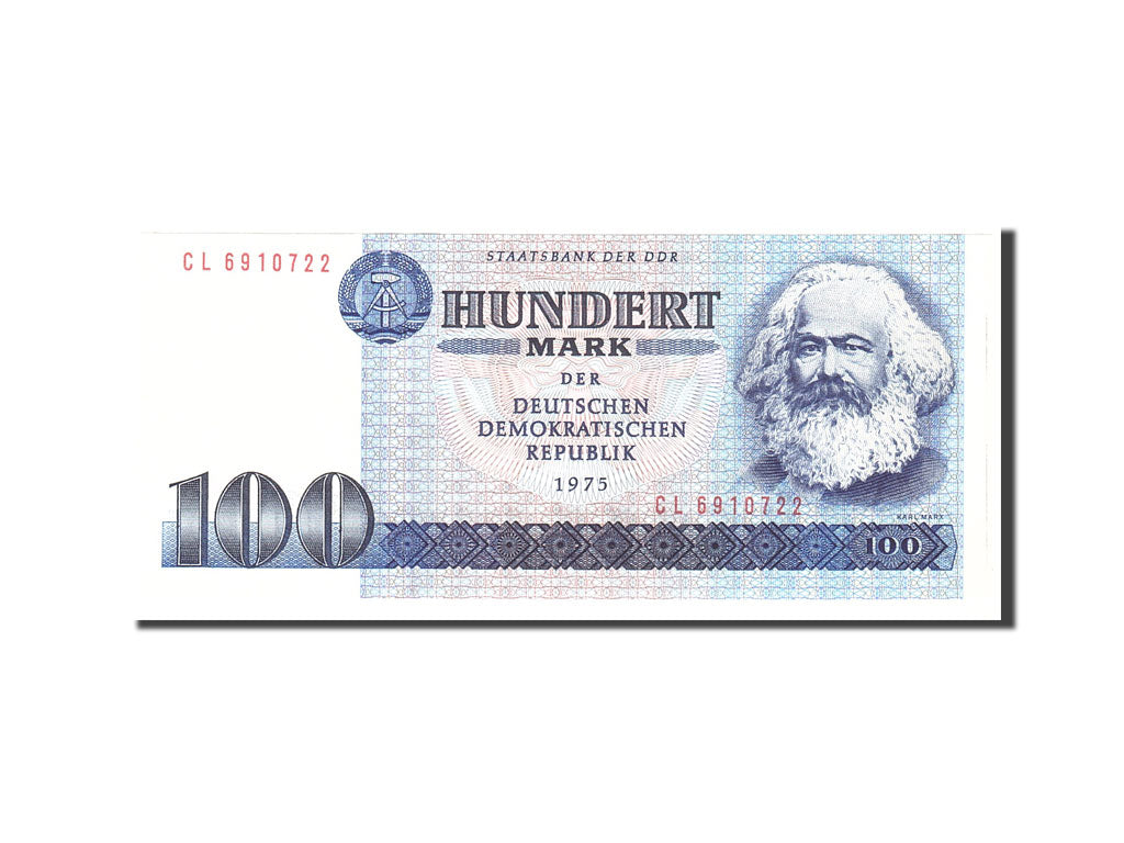 Germany - Democratic Republic, 100 Mark, 1975, KM:31a, Undated, UNC(65-70)