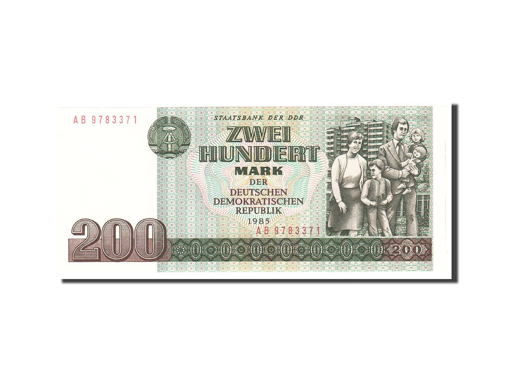 Billet, République démocratique allemande, 200 Mark, 1985, Undated, KM:32