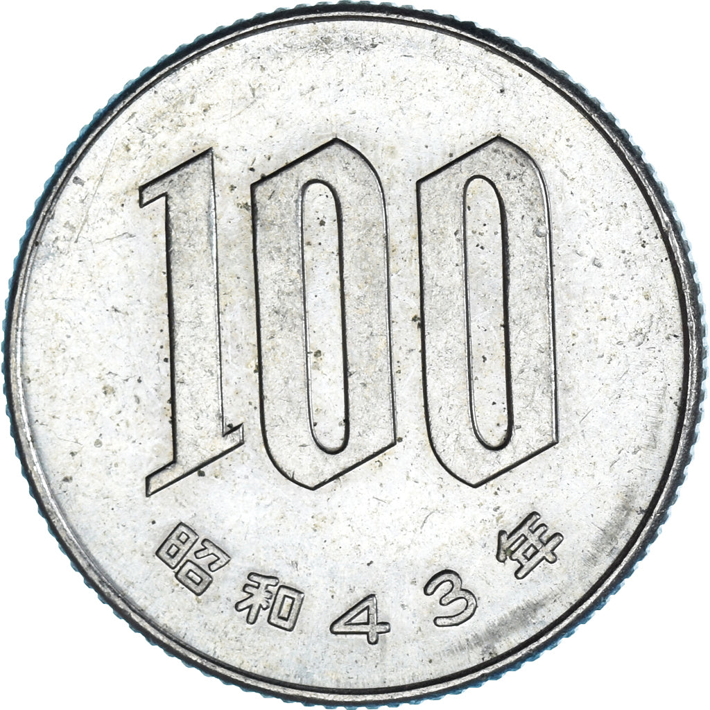Moneta, Giappone, 100 Yen, 1968