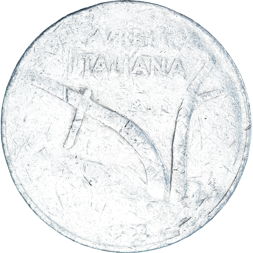 Moeda, Itália, 10 Lire, Undated
