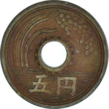 Moneta, Japonia, 5 Yen, 1953