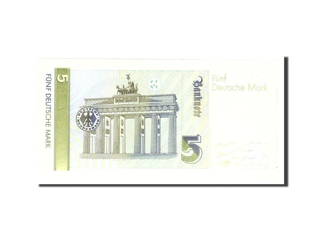 GERMANIA - REPUBBLICA FEDERALE, 5 Deutsche Mark, 1991, KM:37, 1991-08-01, FDS