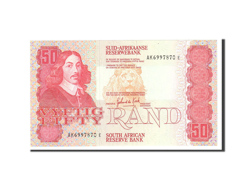 Banknote, South Africa, 50 Rand, 1984, Undated, KM:122a, UNC(65-70)