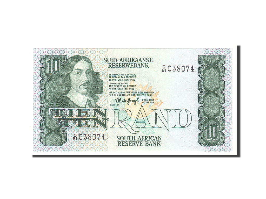 South Africa, 10 Rand, 1978, KM:120A, Undated, UNC(65-70)