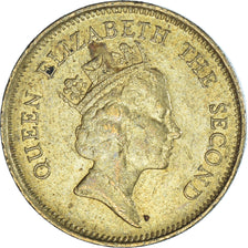 Coin, Hong Kong, 50 Cents, 1990