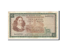 South Africa, 10 Rand, 1967, KM:113b, Undated, VF(20-25)