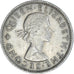 Coin, New Zealand, Florin, 1964