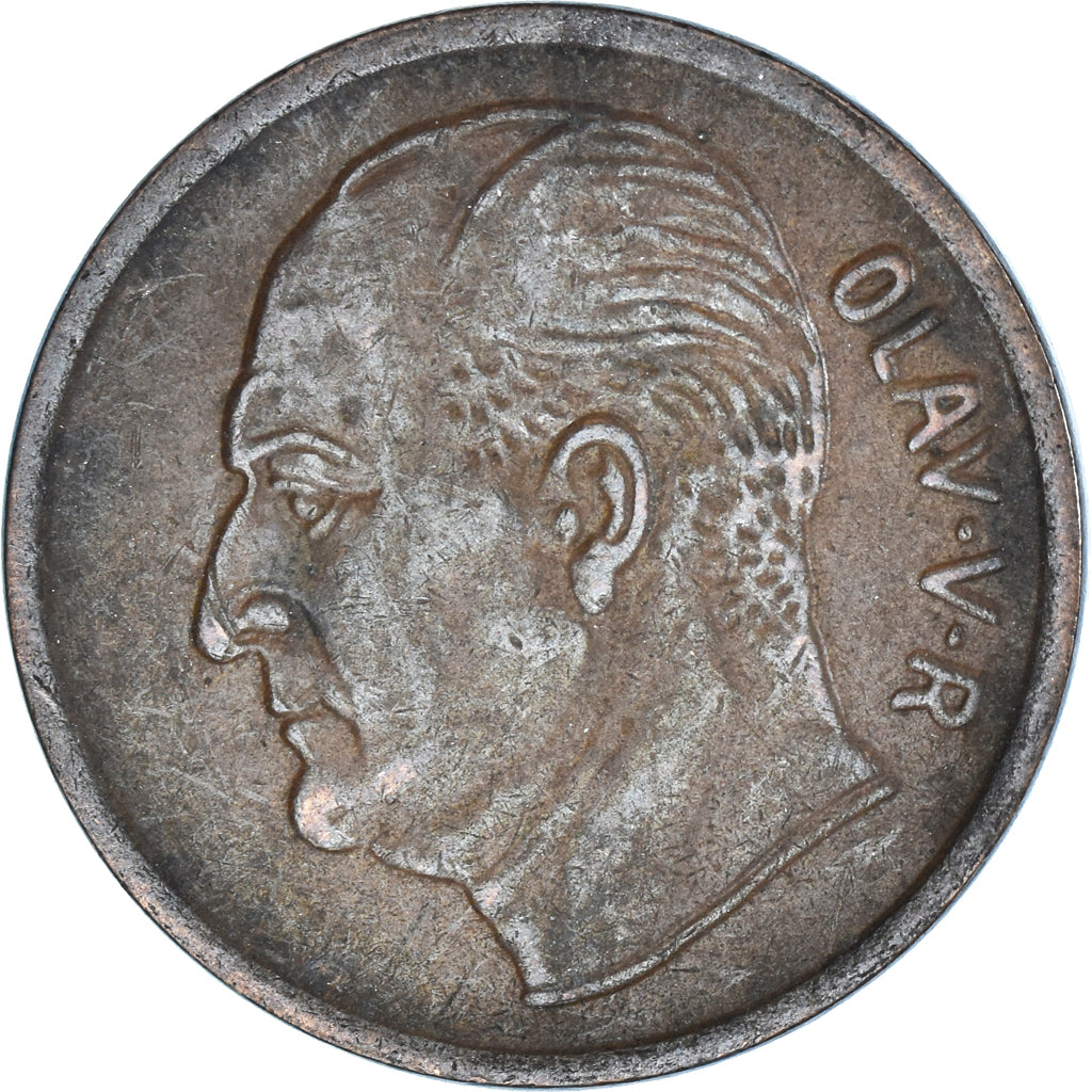 Moneta, Norwegia, 5 Öre, 1962