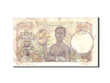 Billete, 100 Francs, 1947, África oriental francesa, KM:40, 1947-04-22, BC+