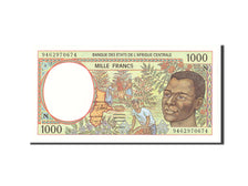 Banconote, Stati dell’Africa centrale, 1000 Francs, 1994, KM:502Nb, Undated