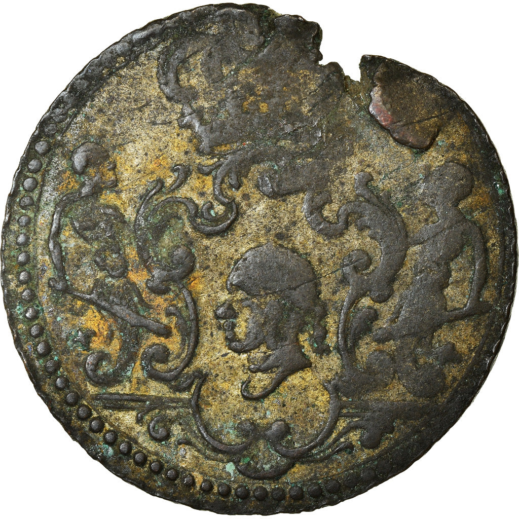 Coin, ITALIAN STATES, CORSICA, General Pasquale Paoli, 4 Soldi, 1765, Murato