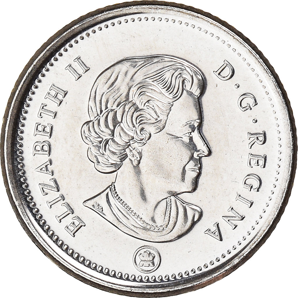 Monnaie, Canada, 10 Cents, 2021, Royal Canadian Mint, SPL, Acier plaqué nickel