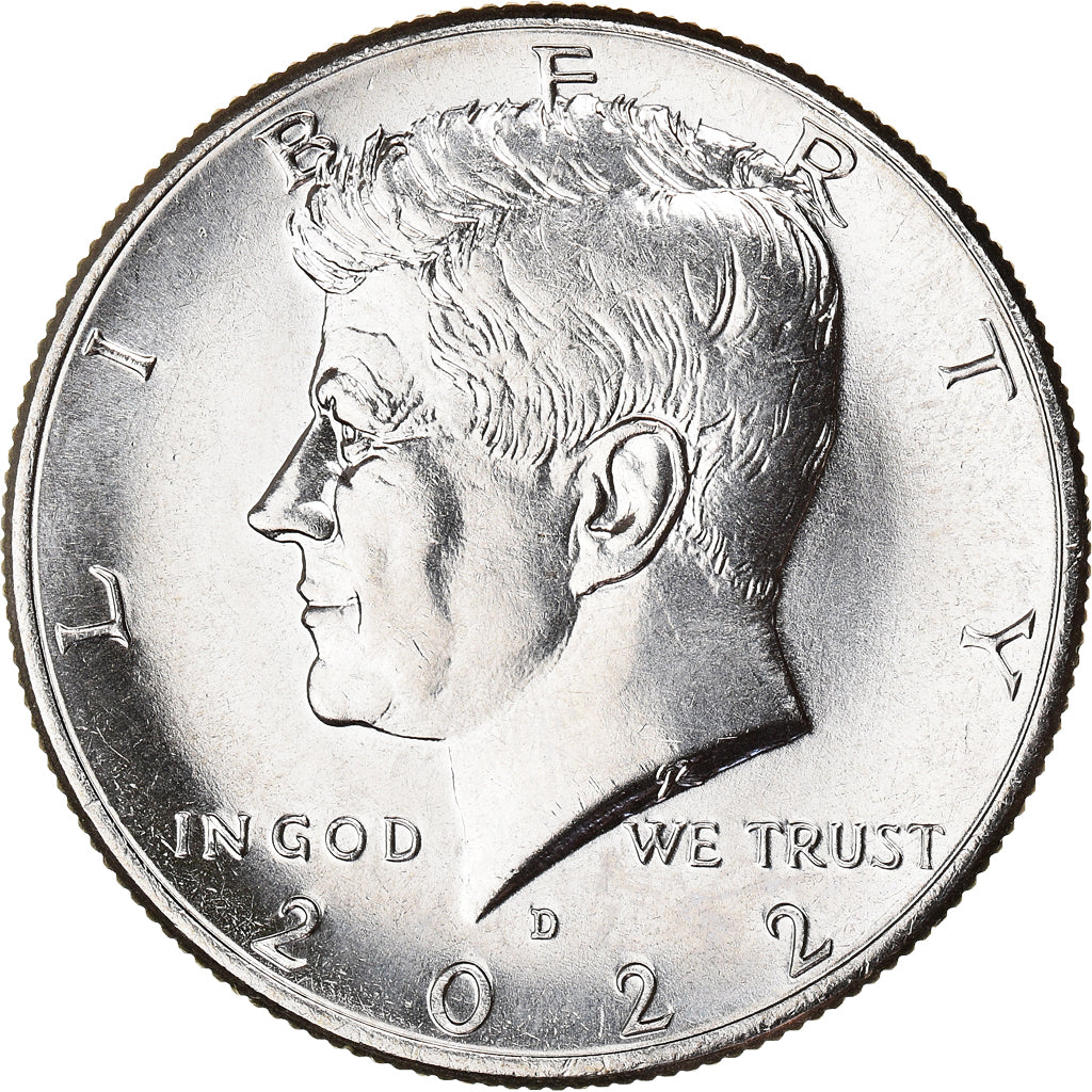Moneta, Stati Uniti, Half Dollar, 2022, Denver, SPL, Rame ricoperto in