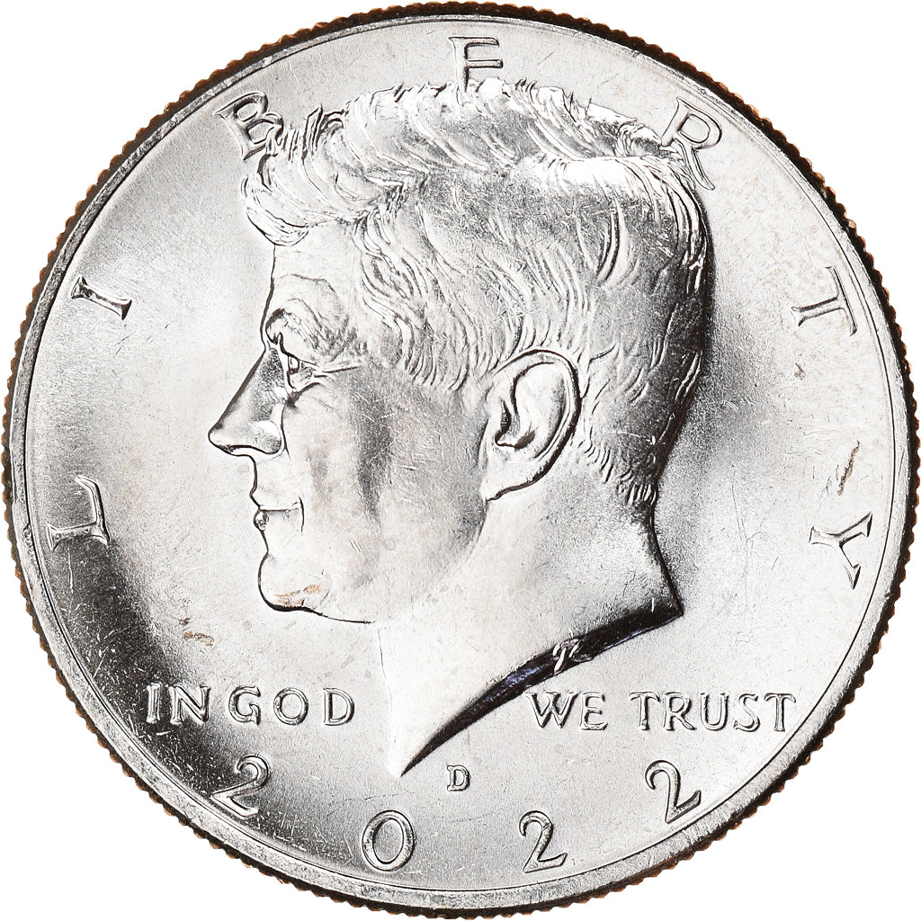Moneta, Stati Uniti, Half Dollar, 2022, Denver, SPL, Rame ricoperto in