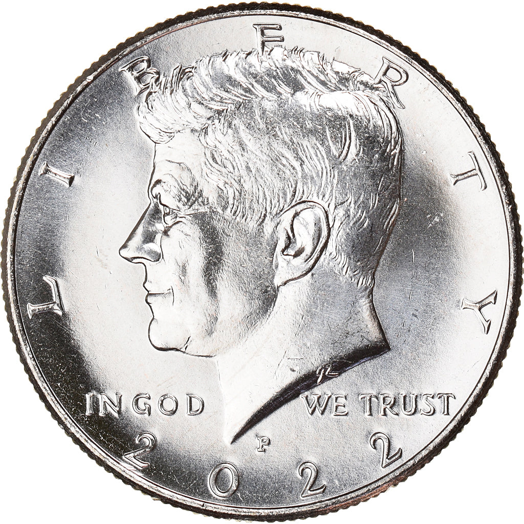 Coin, United States, Half Dollar, 2022, Philadelphia, MS(63), Copper-Nickel Clad