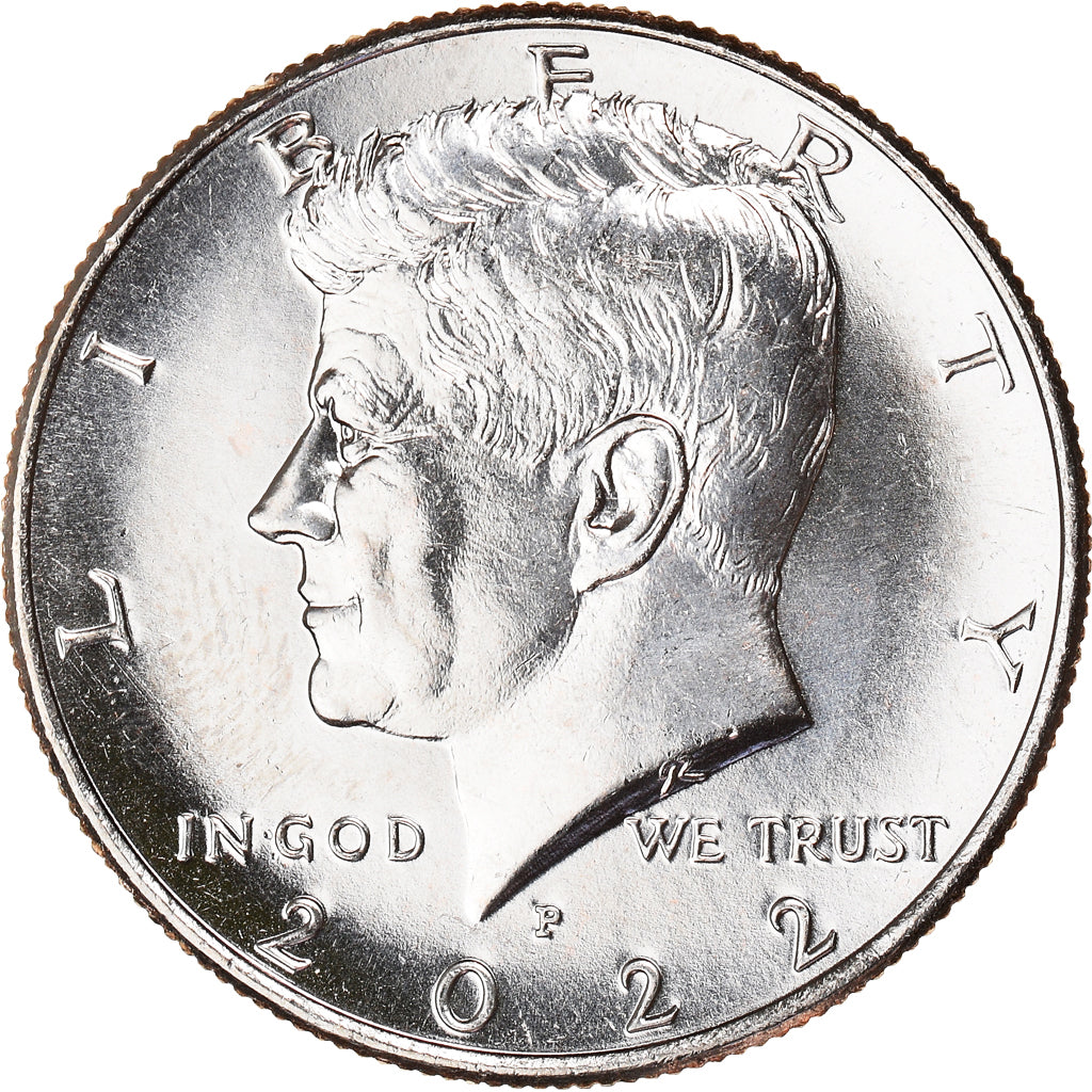 Coin, United States, Half Dollar, 2022, Philadelphia, MS(63), Copper-Nickel Clad