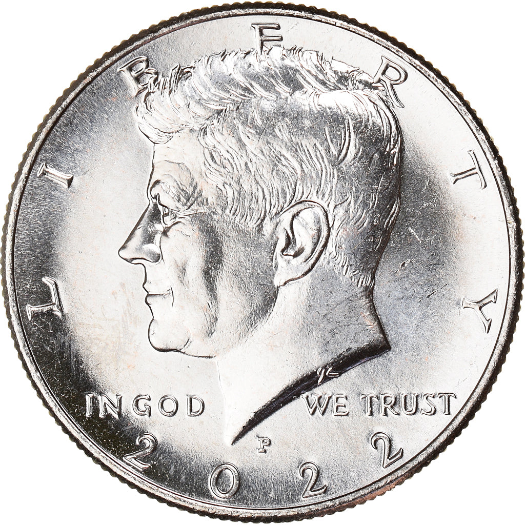 Coin, United States, Half Dollar, 2022, Philadelphia, MS(63), Copper-Nickel Clad