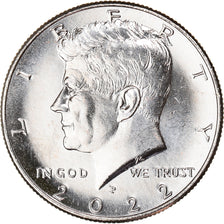 Coin, United States, Half Dollar, 2022, Philadelphia, MS(63), Copper-Nickel Clad