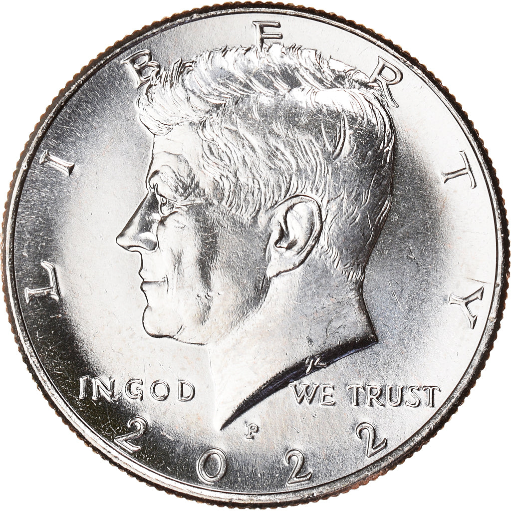 Coin, United States, Half Dollar, 2022, Philadelphia, MS(63), Copper-Nickel Clad
