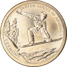 Coin, United States, Dollar, 2022, Philadelphia, American Innovation - Vermont
