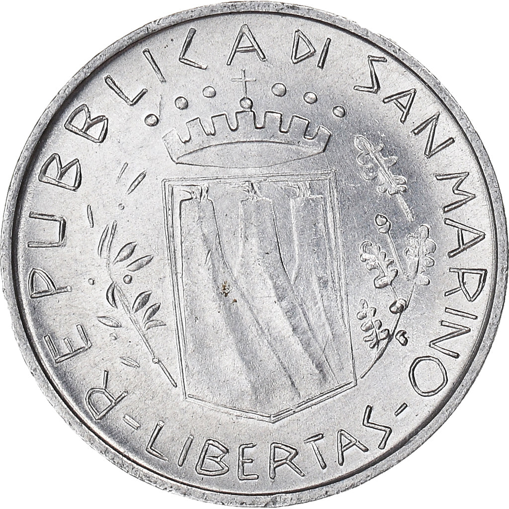 Moneta, San Marino, Lira, 1981, Rome, SPL-, Alluminio, KM:116