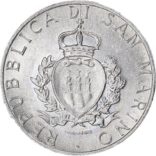 Monnaie, Saint Marin , Lira, 1987, TTB+, Aluminium, KM:201