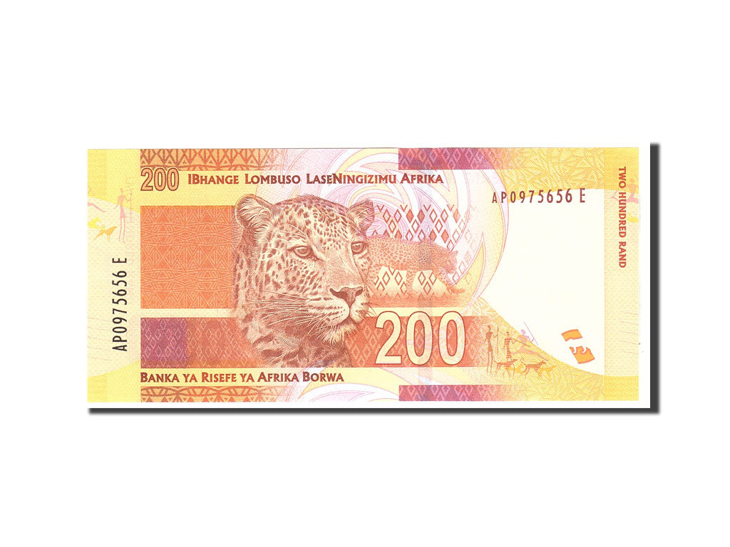 Banknote, South Africa, 200 Rand, 2012, Undated, KM:137, UNC(65-70)
