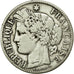 Moneta, Francia, Cérès, 2 Francs, 1873, Paris, MB+, Argento, Gadoury:530a
