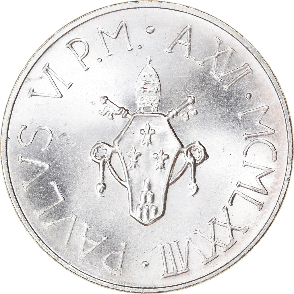 Monnaie, Cité du Vatican, Paul VI, 500 Lire, 1978, Roma, SPL, Argent, KM:139
