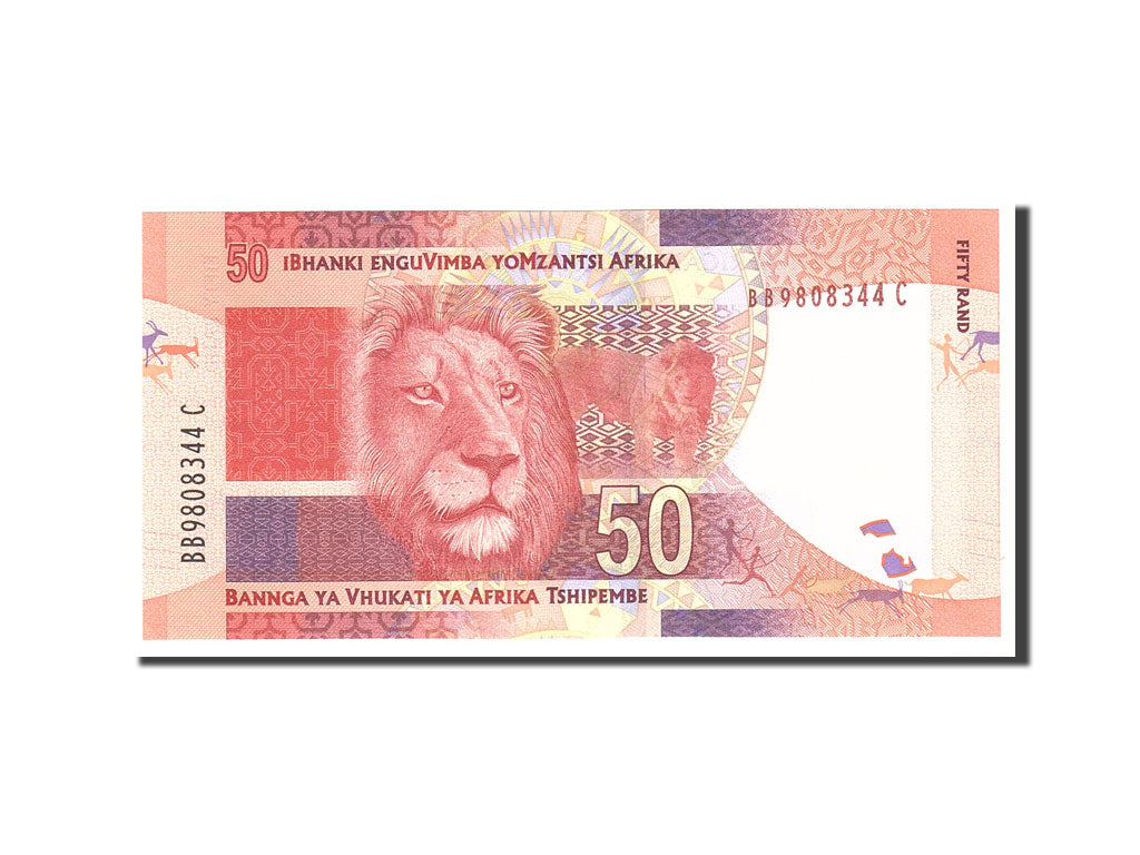 Banknote, South Africa, 50 Rand, 2012, Undated, KM:135, UNC(65-70)
