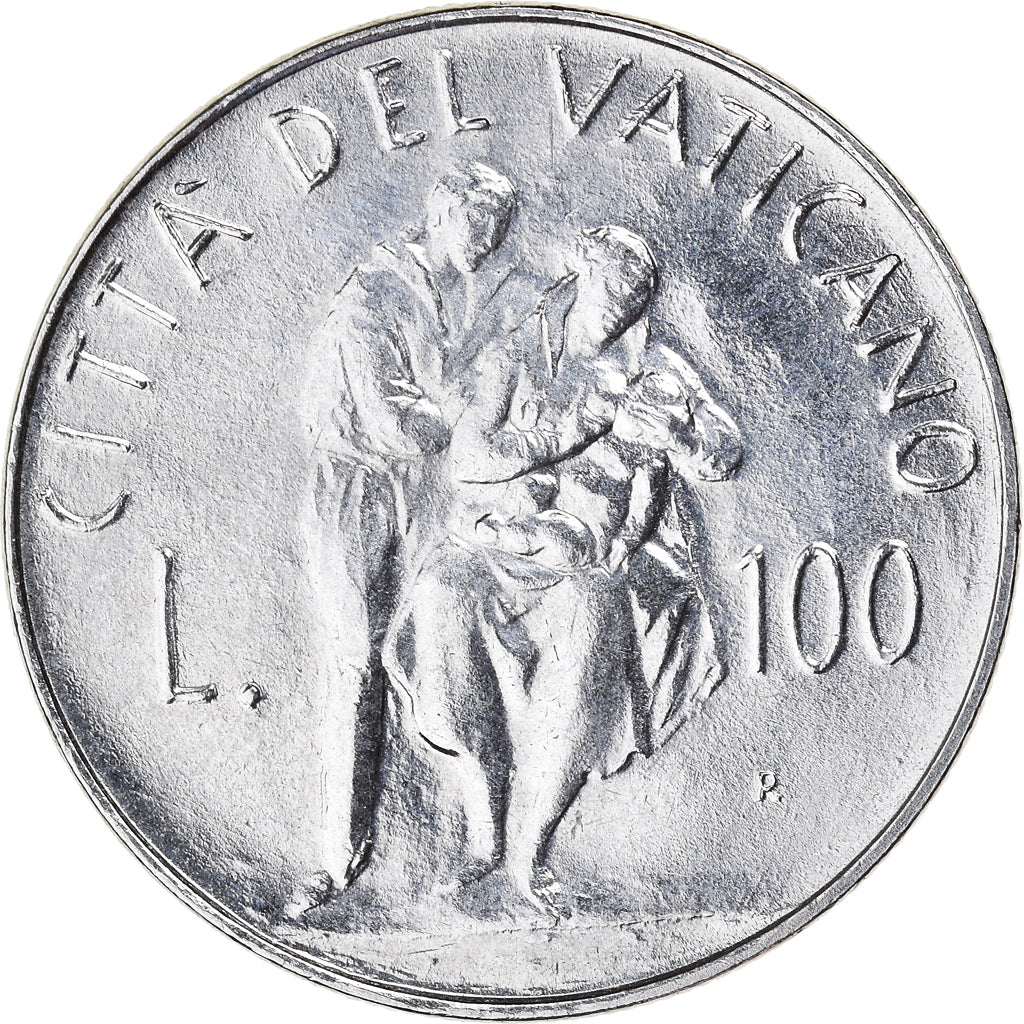Coin, Vatican, 100 Lire, 1982, Roma, MS(63), Nickel