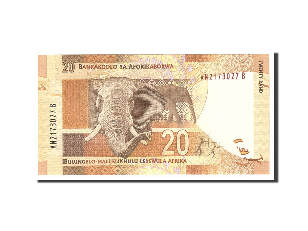 Banknote, South Africa, 20 Rand, 2012, Undated, KM:134, UNC(65-70)
