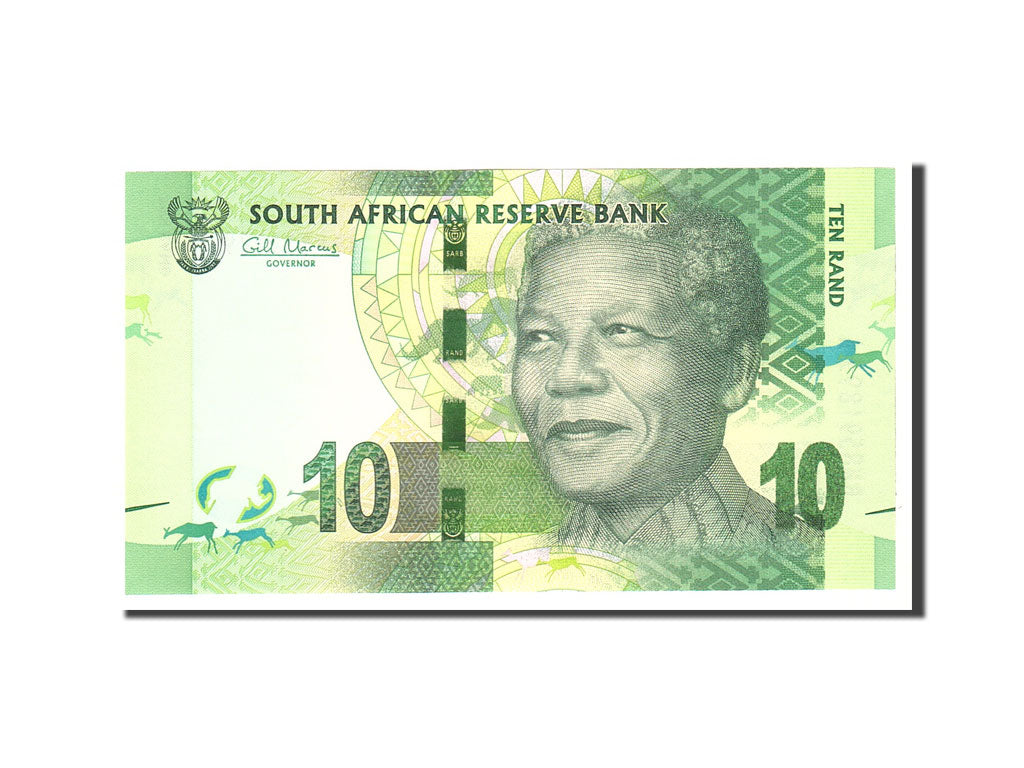 South Africa, 10 Rand, 2012, KM:133, Undated, UNC(65-70)