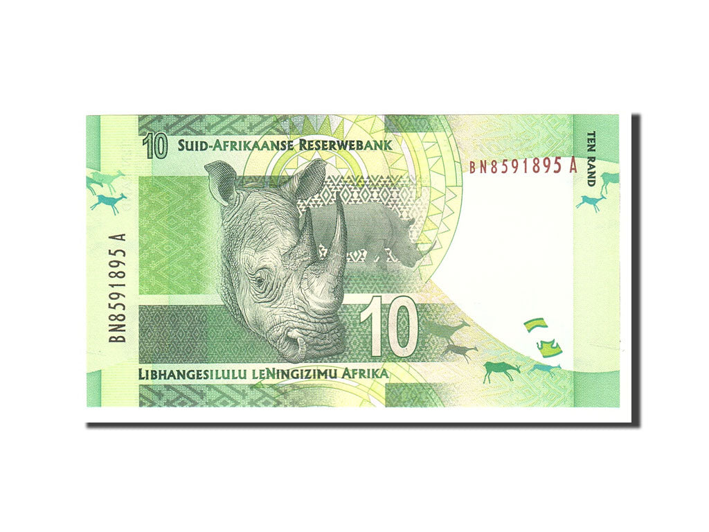 South Africa, 10 Rand, 2012, KM:133, Undated, UNC(65-70)