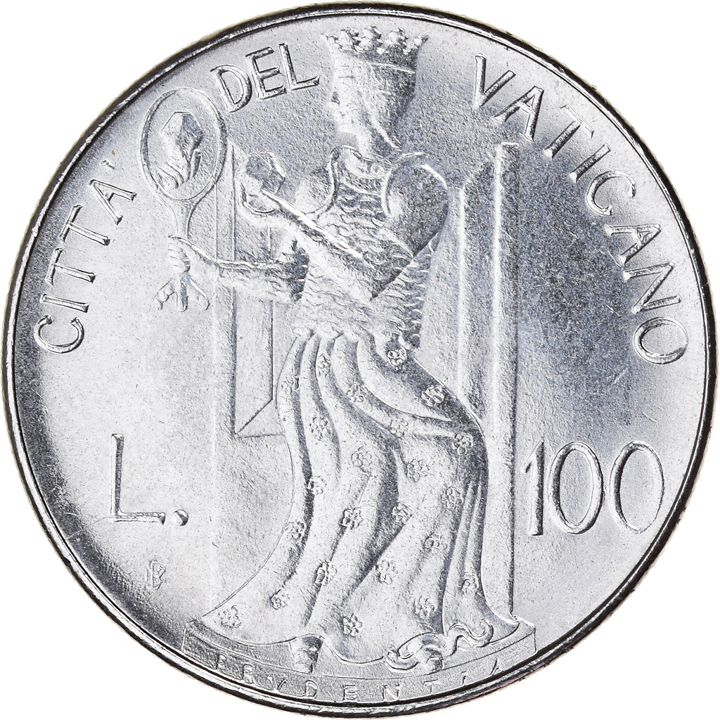 Monnaie, Cité du Vatican, John Paul II, 100 Lire, 1979, Roma, FDC, Acier