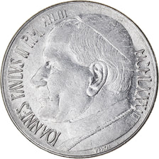 Coin, VATICAN CITY, John Paul II, 100 Lire, 1981, EF(40-45), Stainless Steel