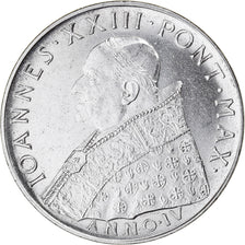 Monnaie, Cité du Vatican, John XXIII, 100 Lire, 1962, FDC, Acier inoxydable