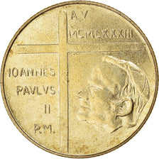 Coin, VATICAN CITY, John Paul II, 200 Lire, 1983, Roma, EF(40-45)