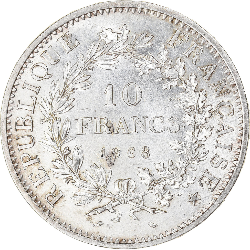 Monnaie, France, Hercule, 10 Francs, 1968, Paris, TTB, Argent, Gadoury:813