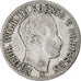 Monnaie, Etats allemands, PRUSSIA, Friedrich Wilhelm III, 1/6 Thaler, 1825