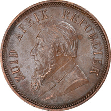 Münze, Südafrika, Penny, 1898, SS+, Bronze, KM:2