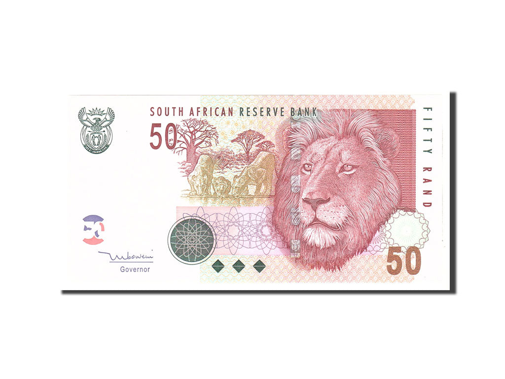 South Africa, 50 Rand, 2005, KM:130a, Undated, UNC(65-70)