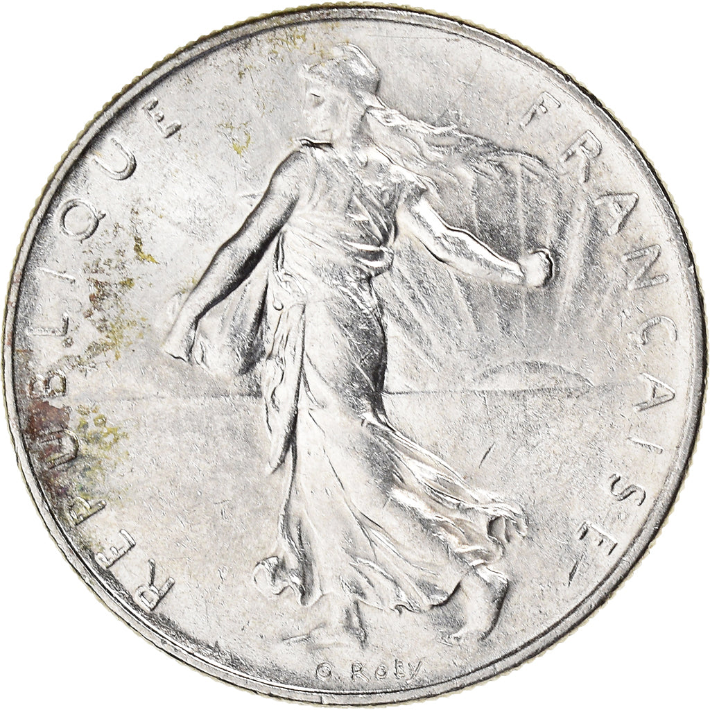 Moeda, França, Semeuse, Franc, 1999, Paris, AU(50-53), Níquel, KM:925.1
