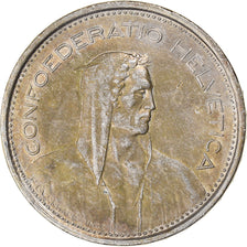 Moneta, Szwajcaria, 5 Francs, 1968, Bern, VF(30-35), Miedź-Nikiel, KM:40a.1