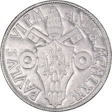 Moeda, CIDADE DO VATICANO, Paul VI, 50 Lire, 1975, MS(63), Aço Inoxidável