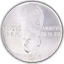 Monnaie, Cité du Vatican, Paul VI, 10 Lire, 1969, SPL, Aluminium, KM:111
