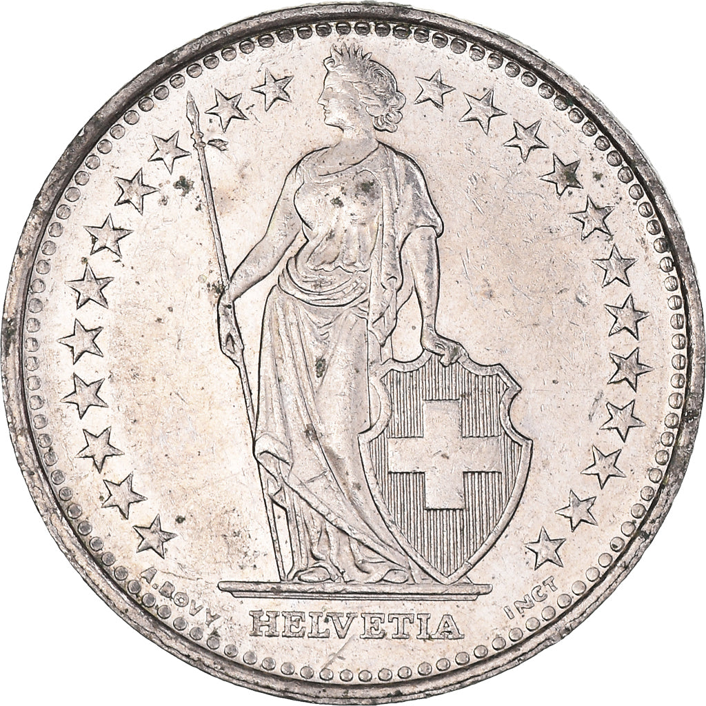Coin, Switzerland, Franc, 2011, Bern, EF(40-45), Copper-nickel, KM:24a.3